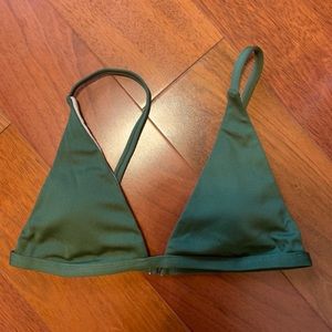Pacsun Bikini Top Olive Green